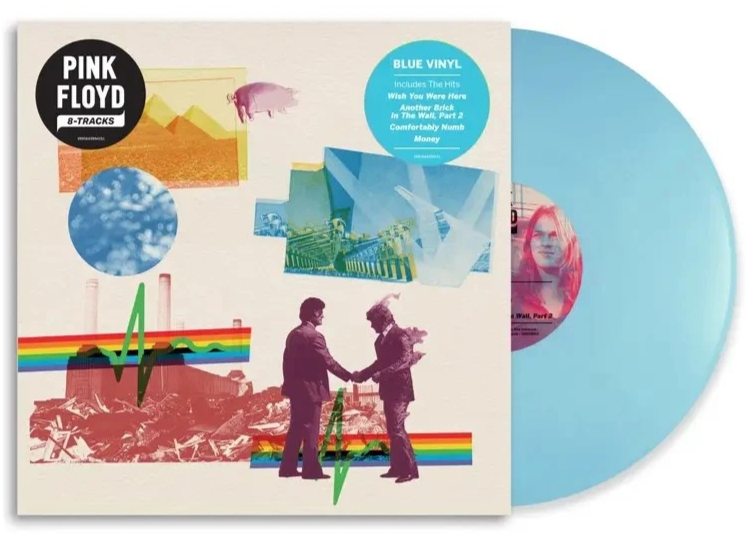 Pink Floyd - 8-Tracks (Limited Edition, 180 Gram Blue Colored Vinyl) [Import] [Vinyl]