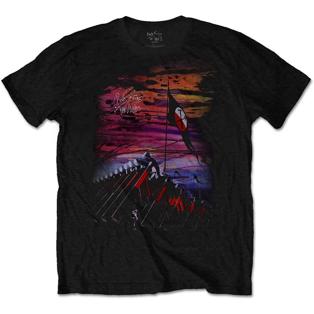 Pink Floyd - The Wall Flag & Hammers [T-Shirt] (ONLINE ORDER ONLY)