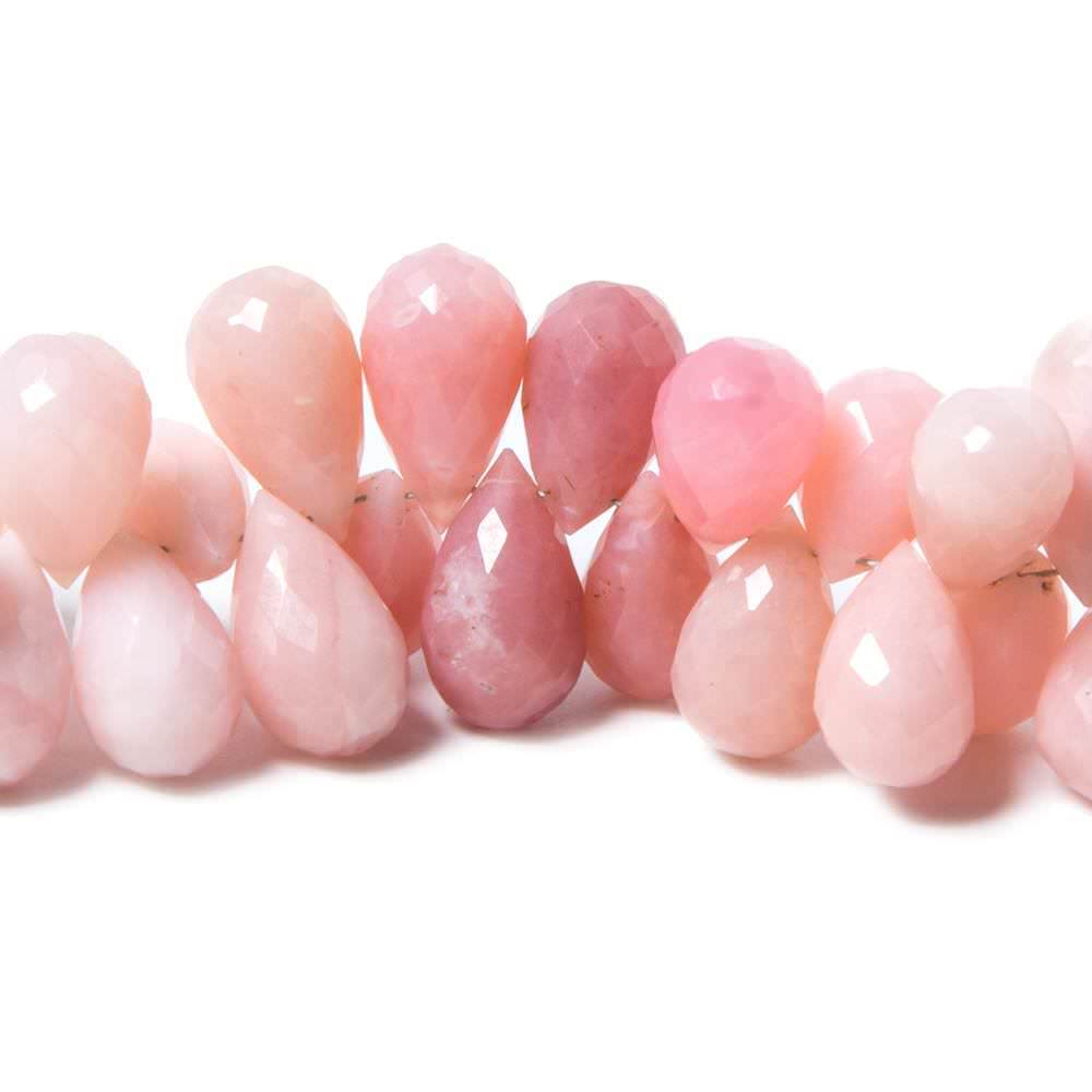 Pink Peruvian Opal Tear Drop Briolette (ONLINE ORDER ONLY)