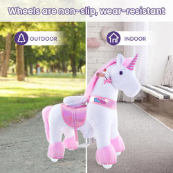 Model U Ride-On Unicorn Age 3-4 Pink (ONLINE ORDER ONLY)