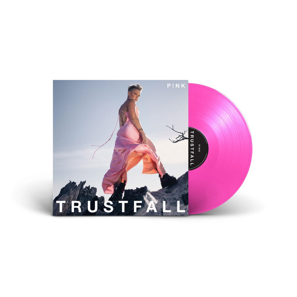 Pink - Trustfall [Explicit Content] (Limited Edition, Hot Pink Colored Vinyl) [Import] [Vinyl] (ONLINE ORDER ONLY)
