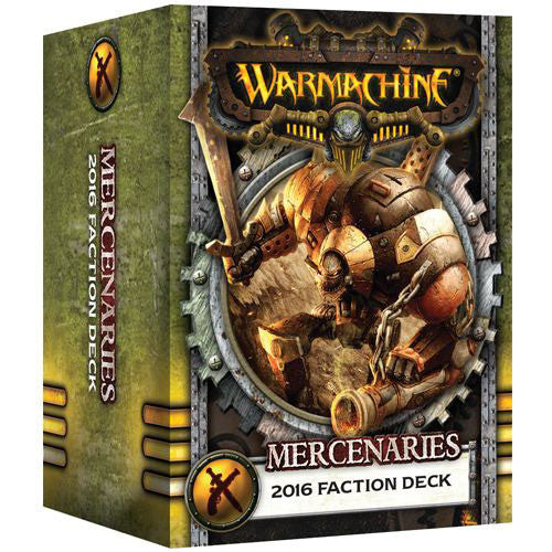 Warmachine: Mercenaries 2016 Faction Deck (MK III) (ONLINE ORDER ONLY)