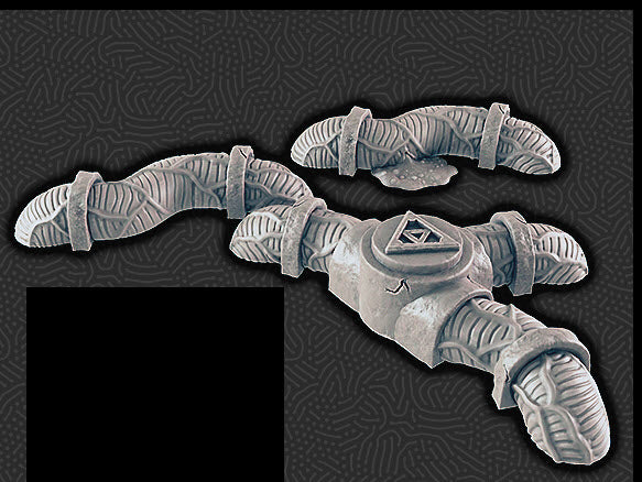 3D Printed EC3D Designs Terrain Set A Den of Alien Evil 28 32mm D&D (Online Only)
