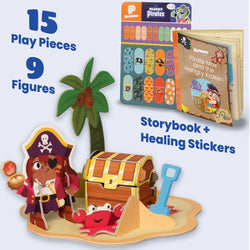 Plucky Pirates Banana-Rama Pirate Ship Playset (50% off) (ONLINE ORDER ONLY)
