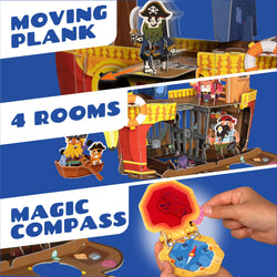 Plucky Pirates Banana-Rama Pirate Ship Playset (50% off) (ONLINE ORDER ONLY)