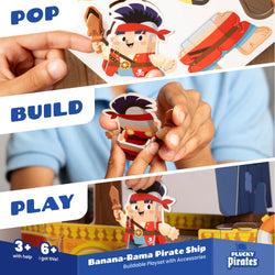 Plucky Pirates Banana-Rama Pirate Ship Playset (50% off) (ONLINE ORDER ONLY)
