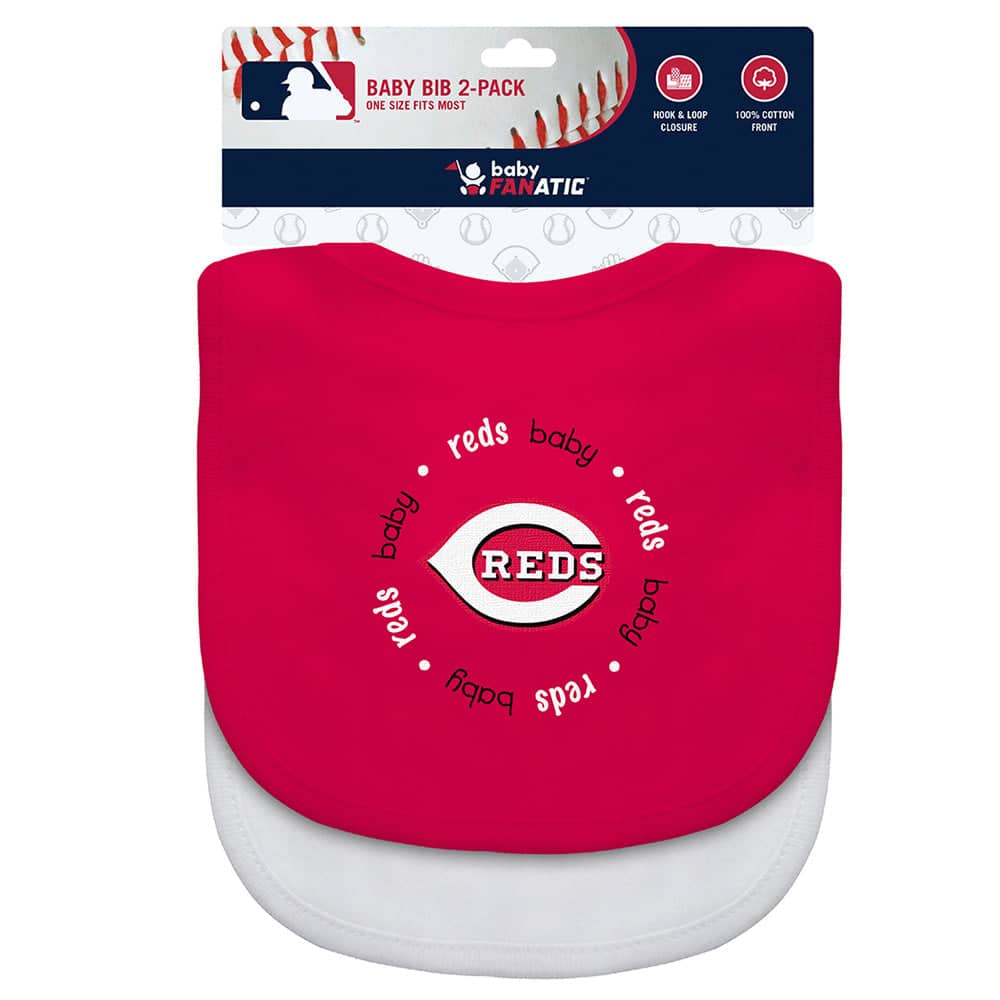 Cincinnati Reds - Baby Bibs 2-Pack (ONLINE ORDER ONLY)