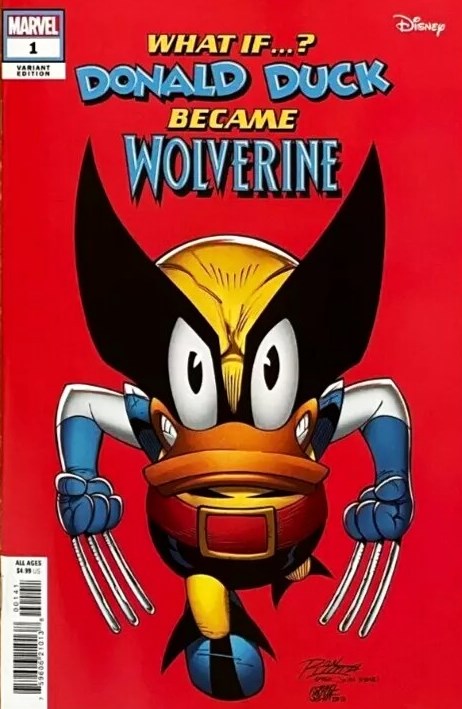 Marvel & Disney: What If...? Donald Duck Became Wolverine (2024) #1D (Online Order Only)
