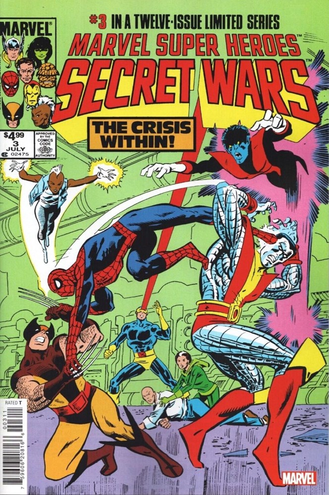 Marvel Super Heroes Secret Wars (1984) #3 Facsimile Edition (Online Order Only)