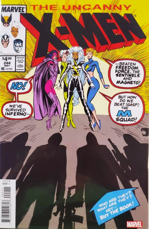 The Uncanny X-Men (1981) #244 Facsimile Edition (Online Order Only)