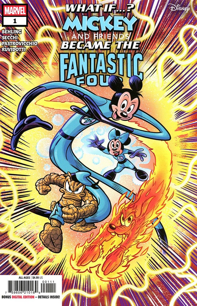 Marvel & Disney: What If...? Mickey & Friends Became The Fantastic Four (2025) #1 (Online Order Only)