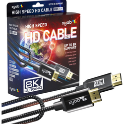 Universal HD 2.1 Ultra High-Speed Cable - 6FT (XYAB) (Online Order Only)