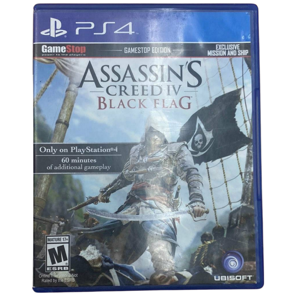 Assassin's Creed IV: Black Flag [Gamestop Edition] - PlayStation 4 (Online Order Only)