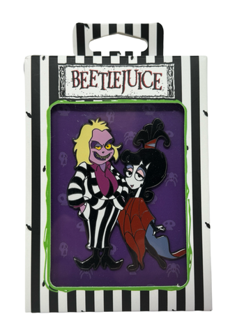 Animated Beetlejuice 3” Collector Box Pin Comic Spot / Unknown Comics Exclusive (09/25/024) (ONLINE ORDER ONLY)