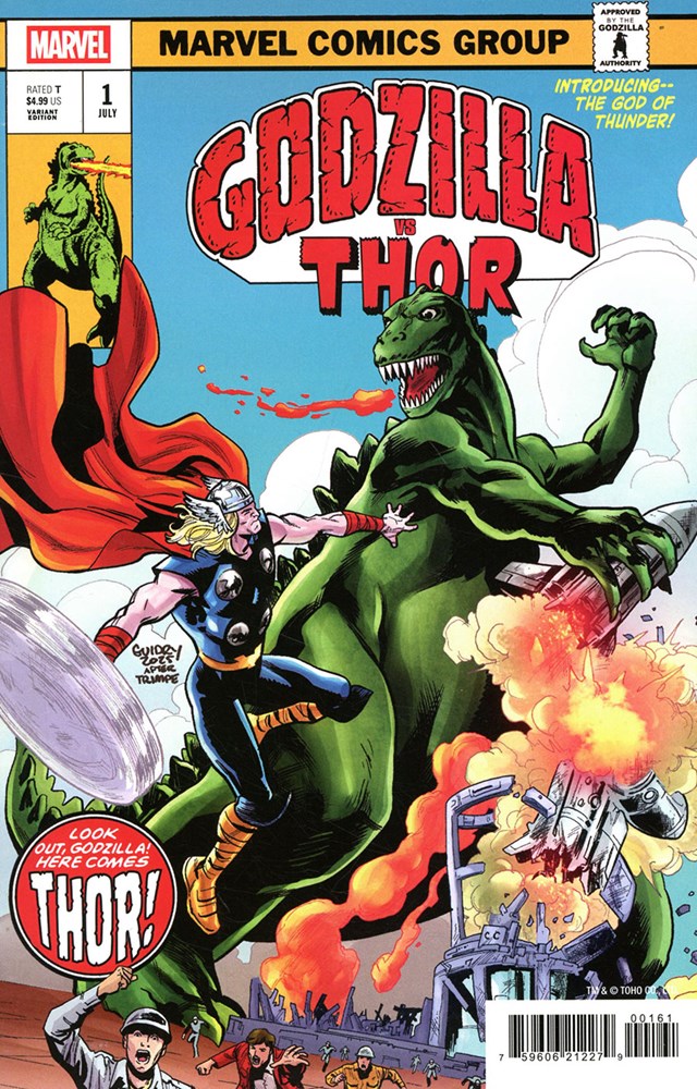 Godzilla Vs. Thor (2025) #1F (Online Order Only)
