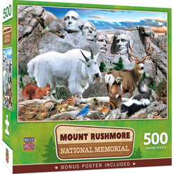 Mount Rushmore National Memorial 500 Piece Jigsaw Puzzle (ONLINE ORDER ONLY)