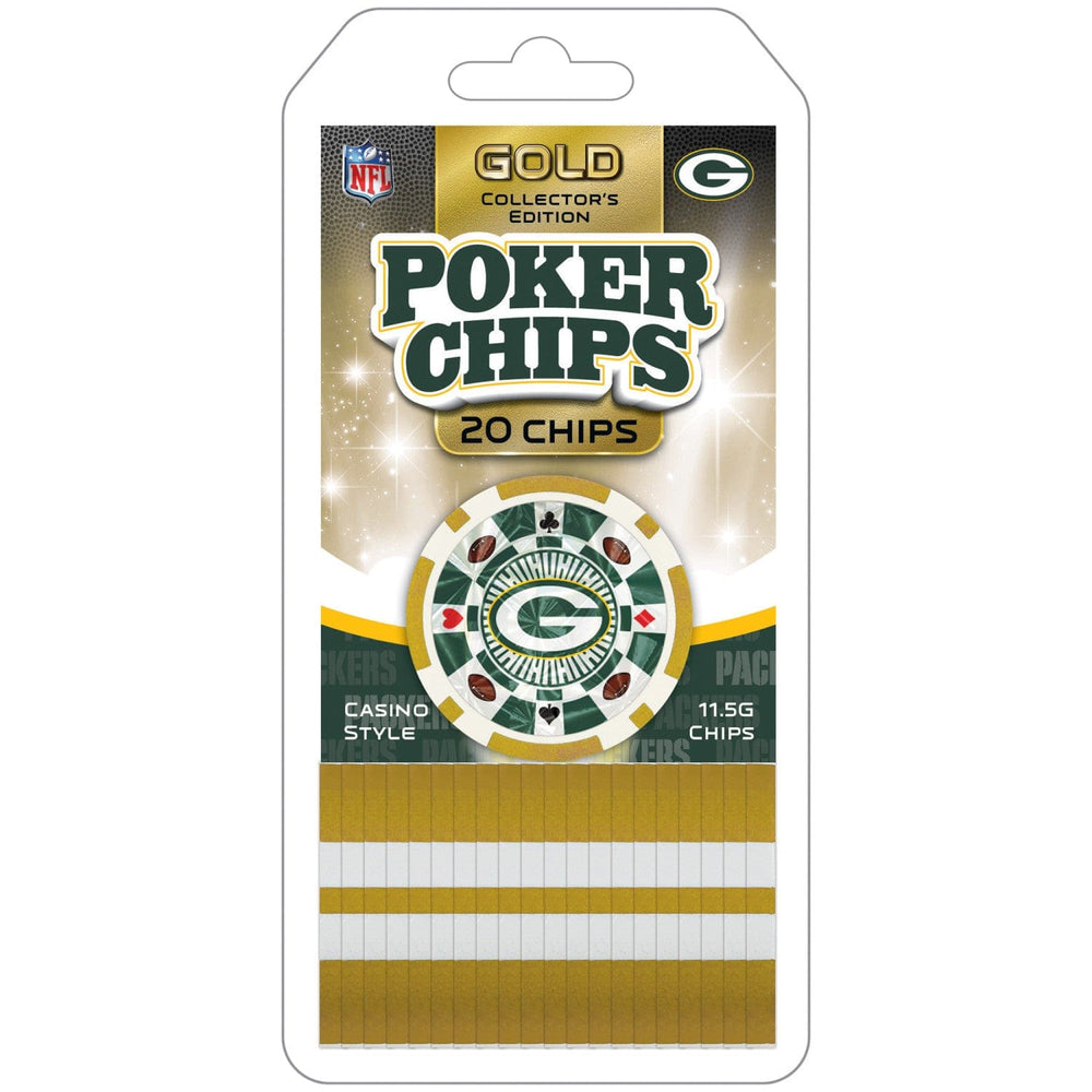 Green Bay Packers 20 Piece Poker Chips (ONLINE ORDER ONLY)