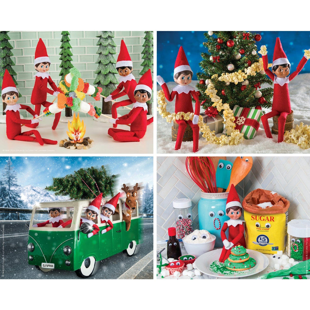 Elf on the Shelf 4-Pack 100 Piece Jigsaw Puzzles - V2 (ONLINE ORDER ONLY)