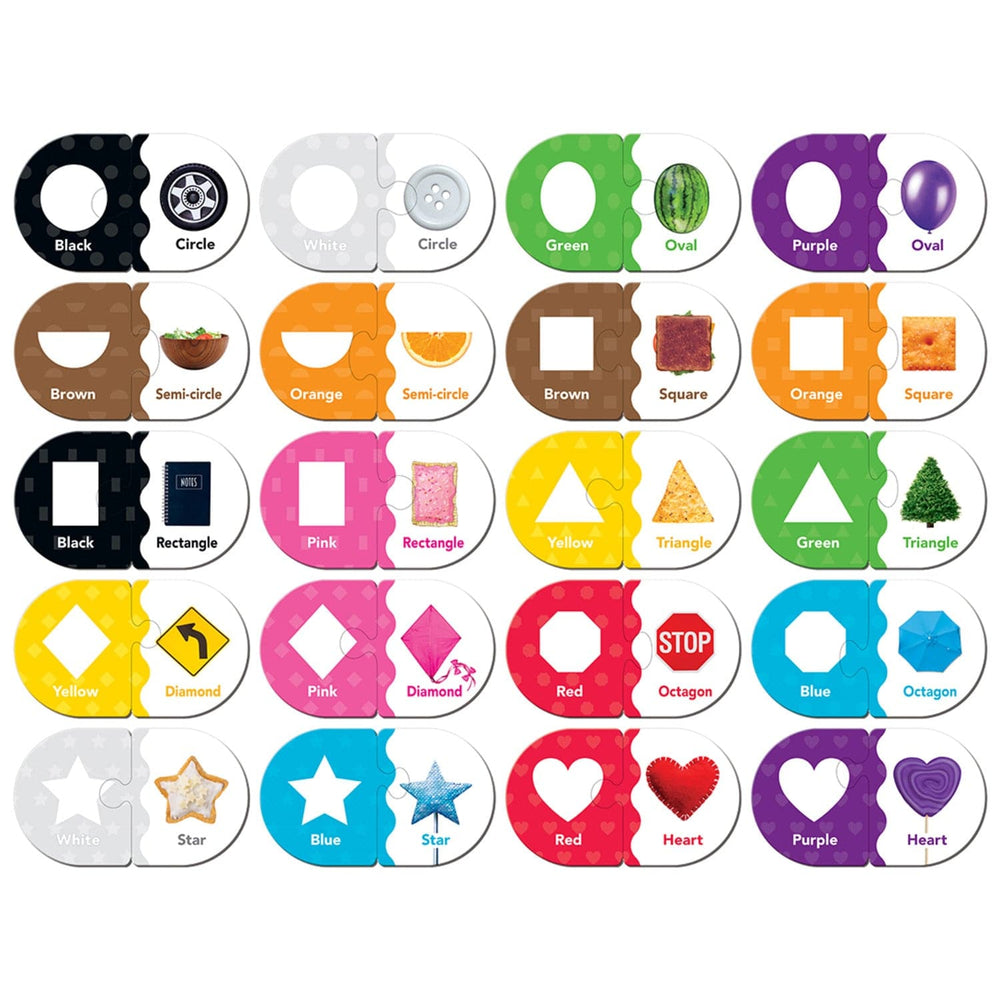 Colors & Shapes - Educational Matching Jigsaw Puzzles (ONLINE ORDER ONLY)