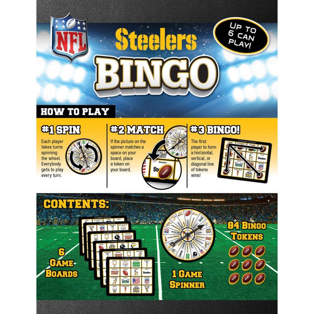 Pittsburgh Steelers Bingo Game (ONLINE ORDER ONLY)