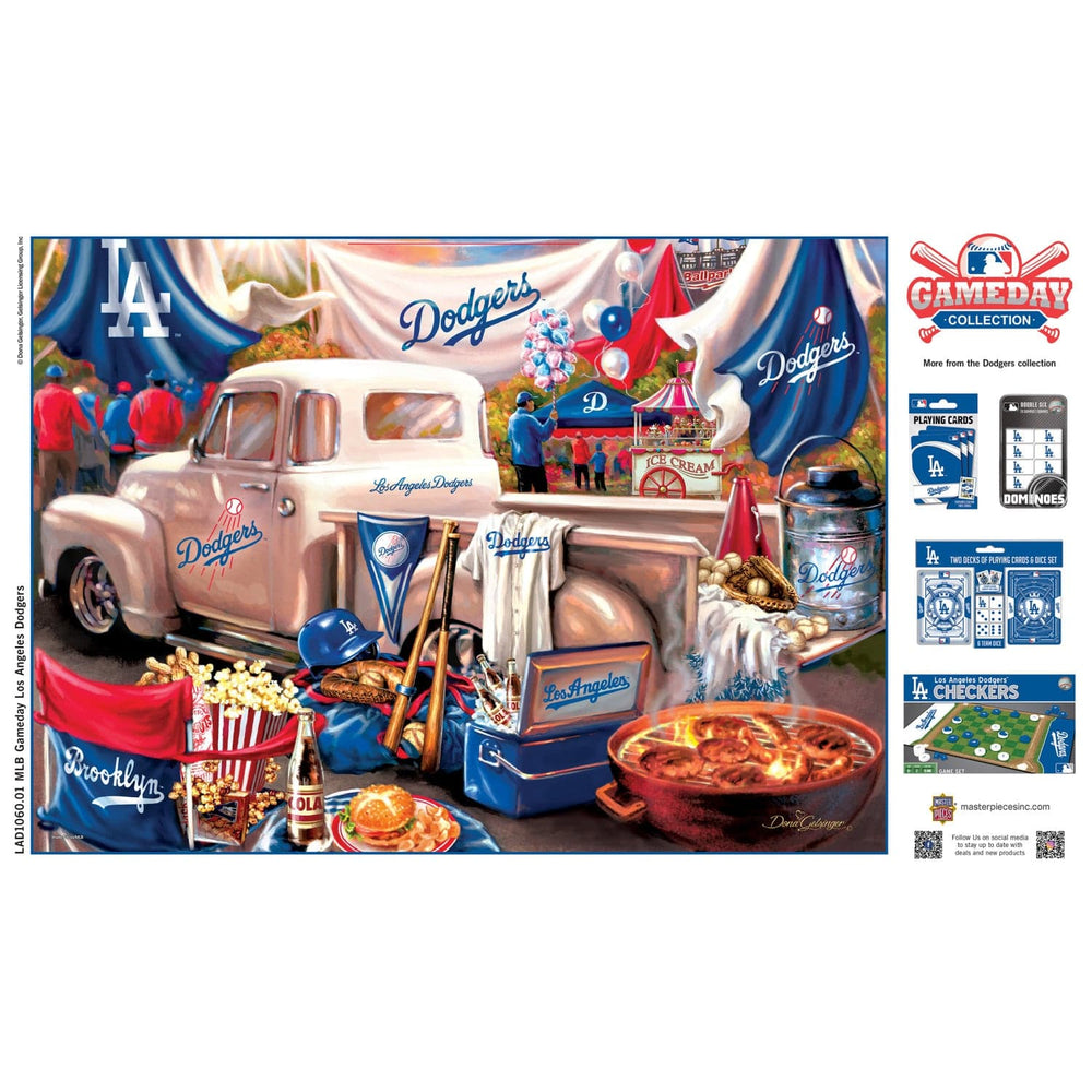 Los Angeles Dodgers - Gameday 1000 Piece Jigsaw Puzzle (ONLINE ORDER ONLY)