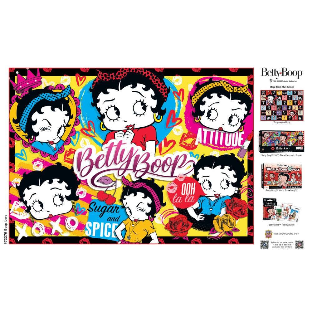 Betty Boop - Boop Love 1000 Piece Jigsaw Puzzle (ONLINE ORDER ONLY)