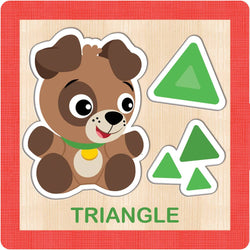 Baby Einstein Chunky Wood Puzzles - Kids 4 Pack (ONLINE ORDER ONLY)