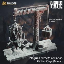 Plagued Streets of Canos: Gibbet Cage & Mimic (Terrain) (Online Order Only)