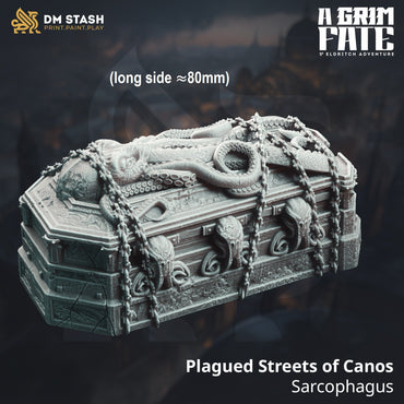 Plagued Streets of Canos: Sarcophagus (Terrain) (Online Order Only)