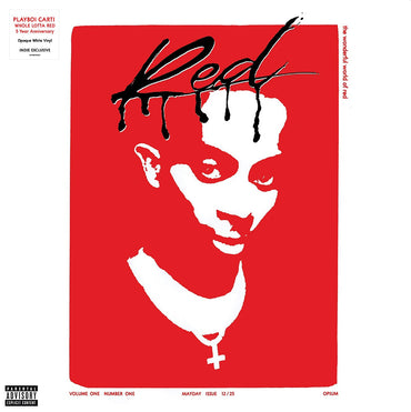 Whole Lotta Red (5 Year Anniversary Edition) (Indie Exclusive) [Rain Cloud White 2LP] [Alternate Cover] [Vinyl] (ONLINE ORDER ONLY)