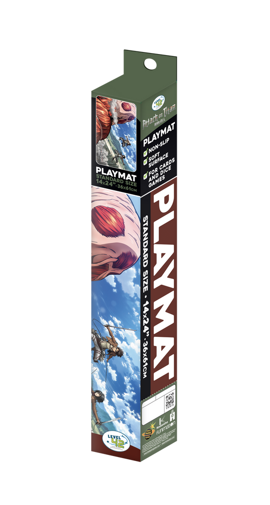 Officially Licensed Attack on Titan Standard Playmat - Colossus Titan