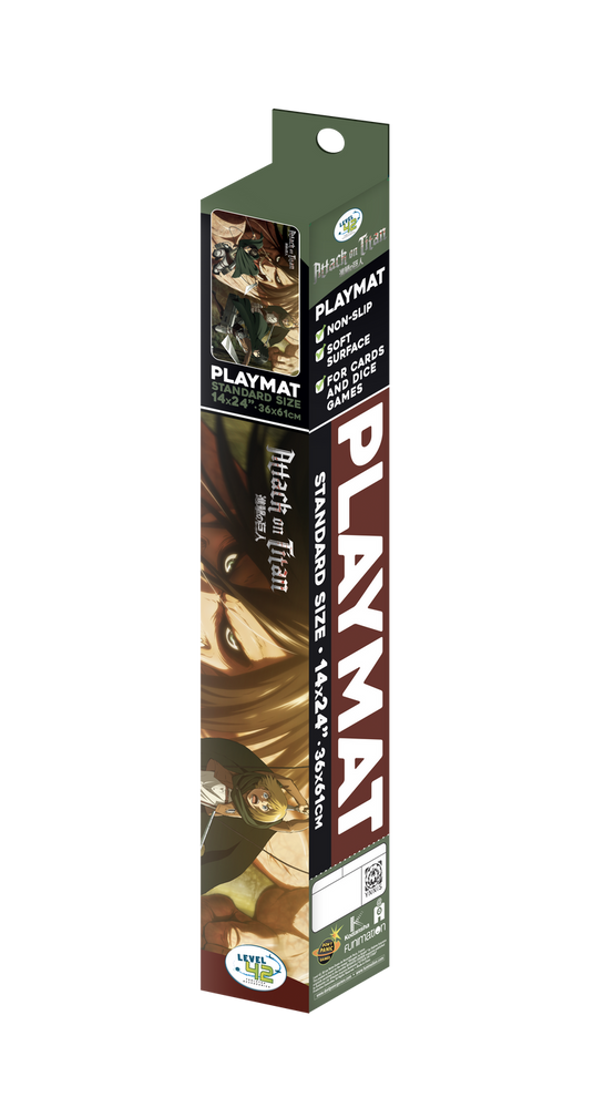 Officially Licensed Attack on Titan Standard Playmat - Attack Titan