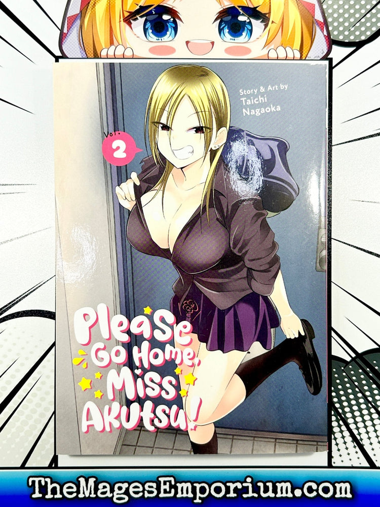 Please Go Home, Miss Akutsu! Vol 2 (Online Order Only)