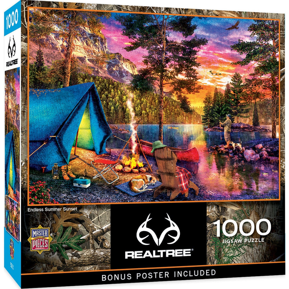 Realtree - Endless Summer Sunset 1000 Piece Jigsaw Puzzle (ONLINE ORDER ONLY)