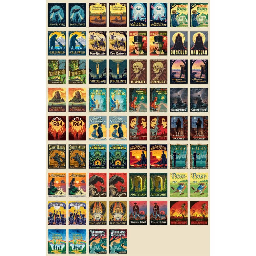 Literary Classics Memory Game (ONLINE ORDER ONLY)