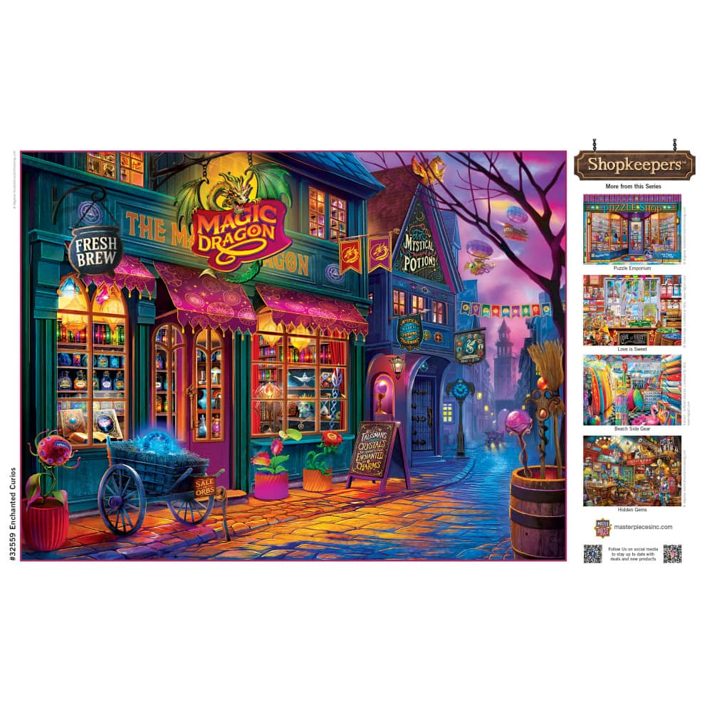 Shopkeepers - Enchanted Curios 750 Piece Jigsaw Puzzle