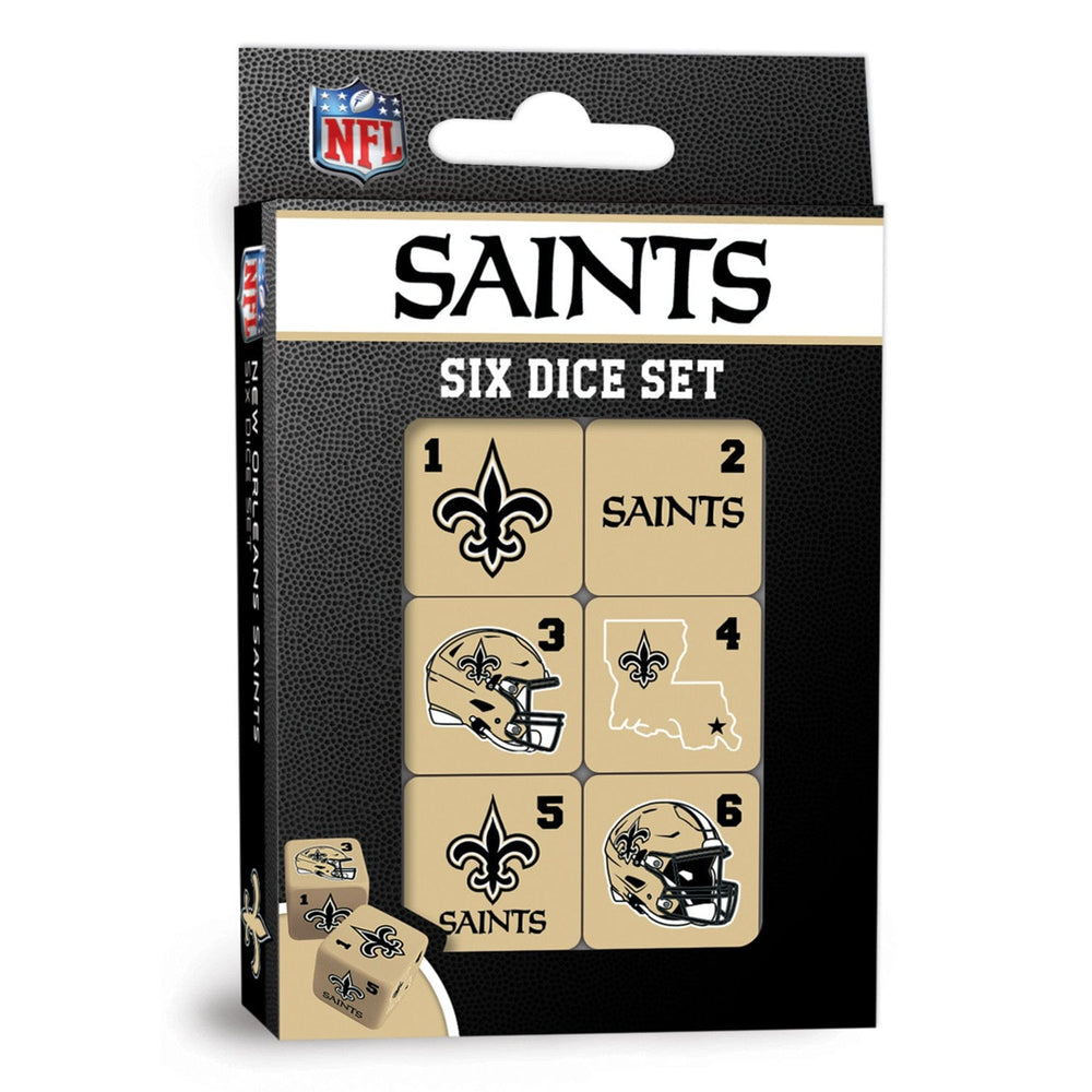 New Orleans Saints Dice Set - 19mm (ONLINE ORDER ONLY)