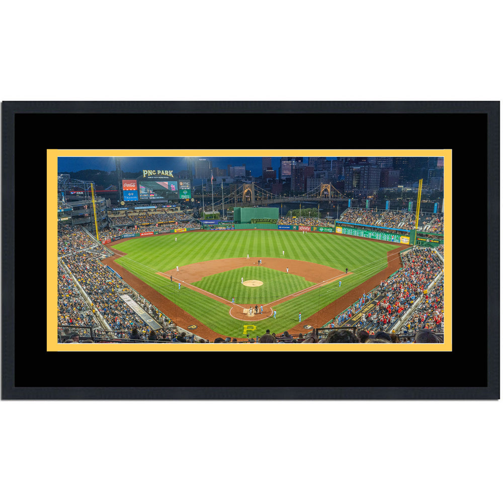 Framed PNC Park Pittsburgh Pirates MLB 16x24 Baseball Photo Professionally Matted (ONLINE ORDER ONLY)