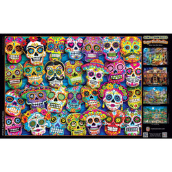 Glow in the Dark - Sugar Skull Cookies 1000 Piece Jigsaw Puzzle