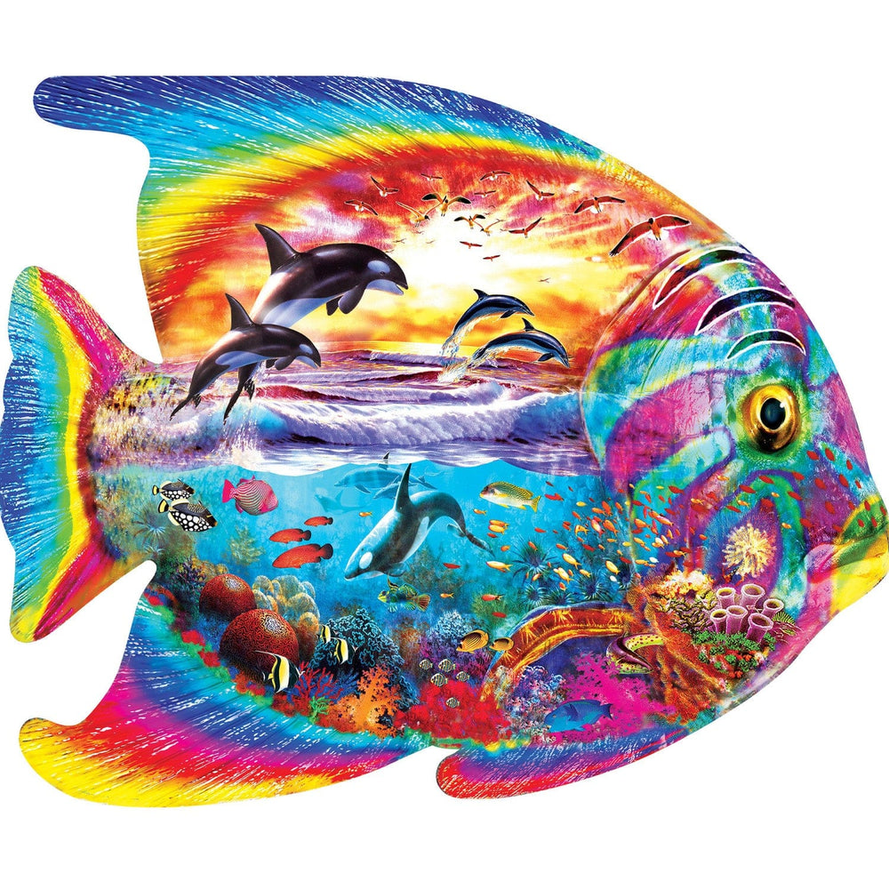 Shapes - Tropical Menagerie 1000 Piece Shaped Jigsaw Puzzle (ONLINE ORDER ONLY)