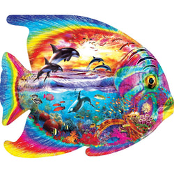 Shapes - Tropical Menagerie 1000 Piece Shaped Jigsaw Puzzle (ONLINE ORDER ONLY)