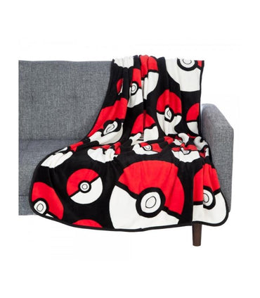 Throw Blanket - Pokemon Pokeball (ONLINE ORDER ONLY)