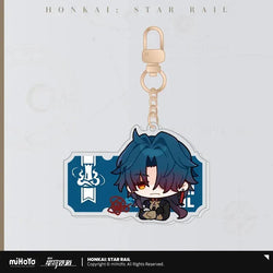 Honkai: Star Rail Pom-Pom Exhibition Series Acrylic Keychain