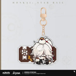 Honkai: Star Rail Pom-Pom Exhibition Series Acrylic Keychain