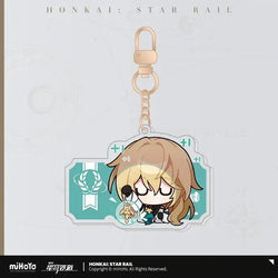 Honkai: Star Rail Pom-Pom Exhibition Series Acrylic Keychain