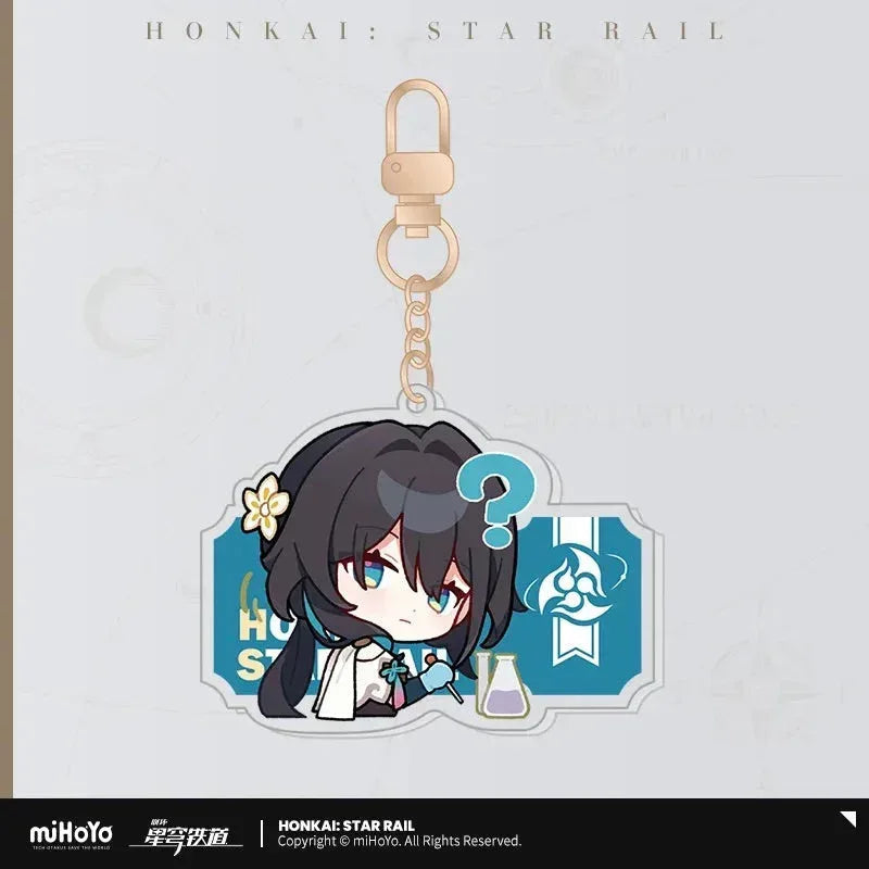 Honkai: Star Rail Pom-Pom Exhibition Series Acrylic Keychain