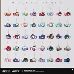 Honkai: Star Rail Pom-Pom Exhibition Series Acrylic Keychain