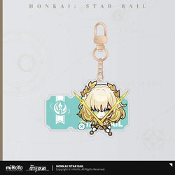Honkai: Star Rail Pom-Pom Exhibition Series Acrylic Keychain