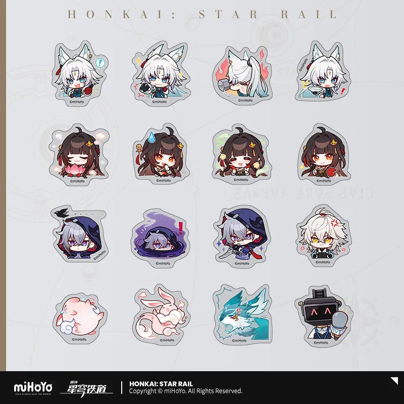 Pom-Pom Exhibition Series Chibi Sticker Box (ONLINE ORDER ONLY)