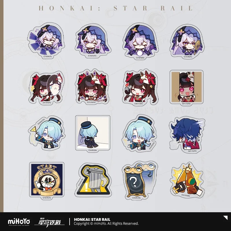 Pom-Pom Exhibition Series Chibi Sticker Box (ONLINE ORDER ONLY)